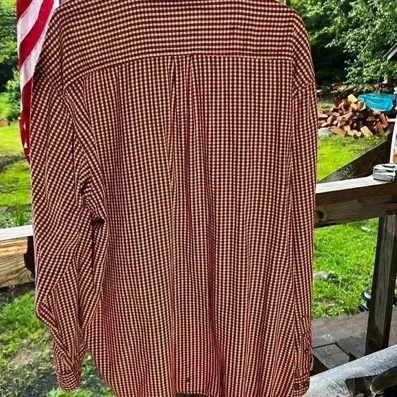 Northeast Outfitters Men's 2XL Tall Checked Button Down Collared Shirt - Picture 5 of 6